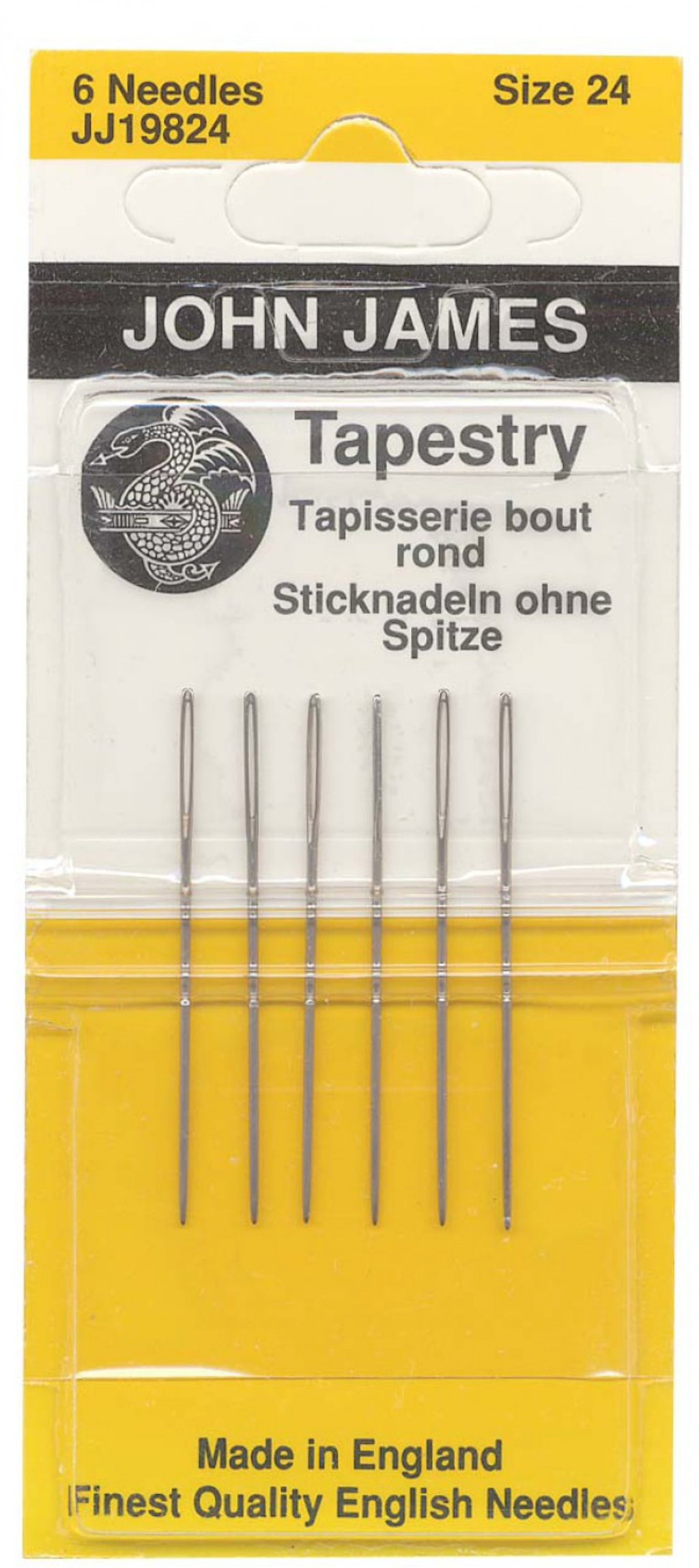 John James Tapestry Needles Size 24