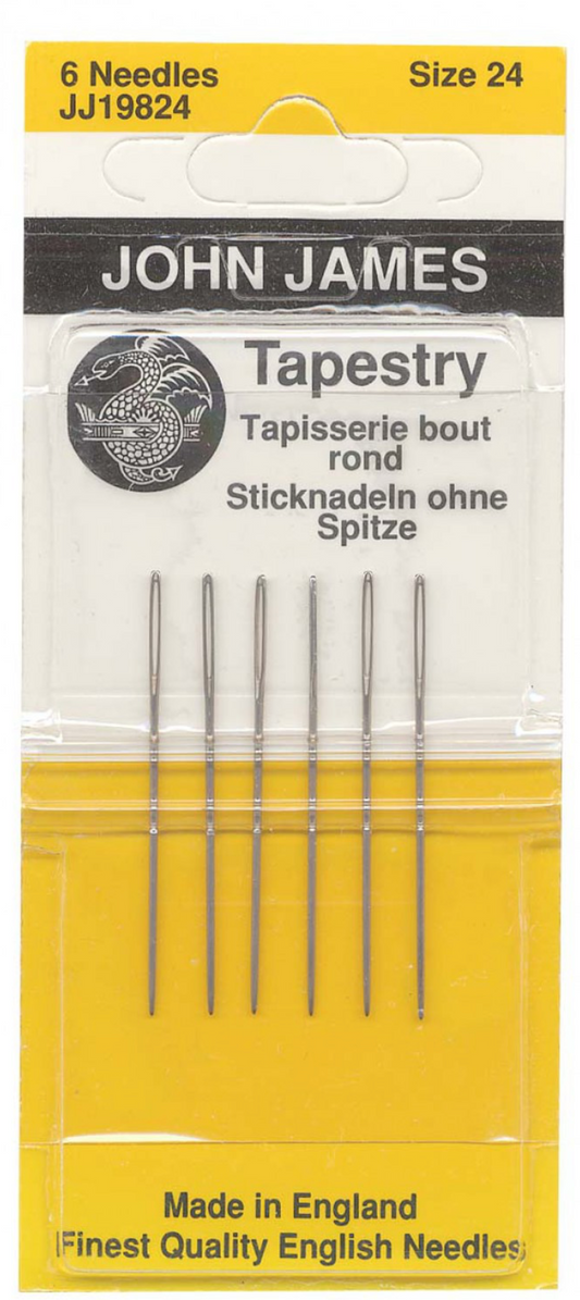 John James Tapestry Needles Size 24