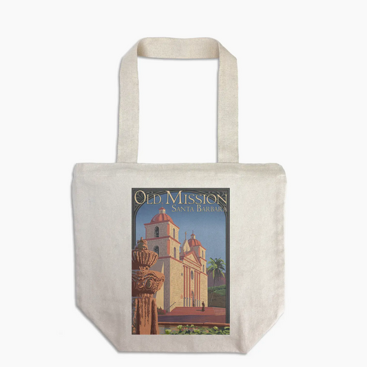 Old Mission Santa Barbara Tote Bag