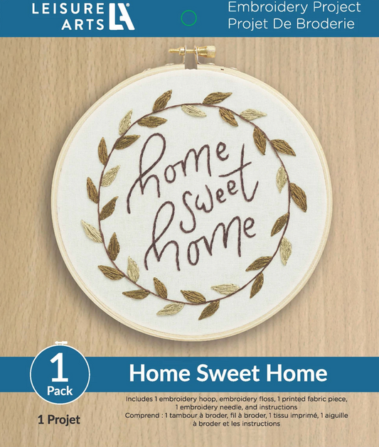 Home Sweet Home 6" Embroidery Kit