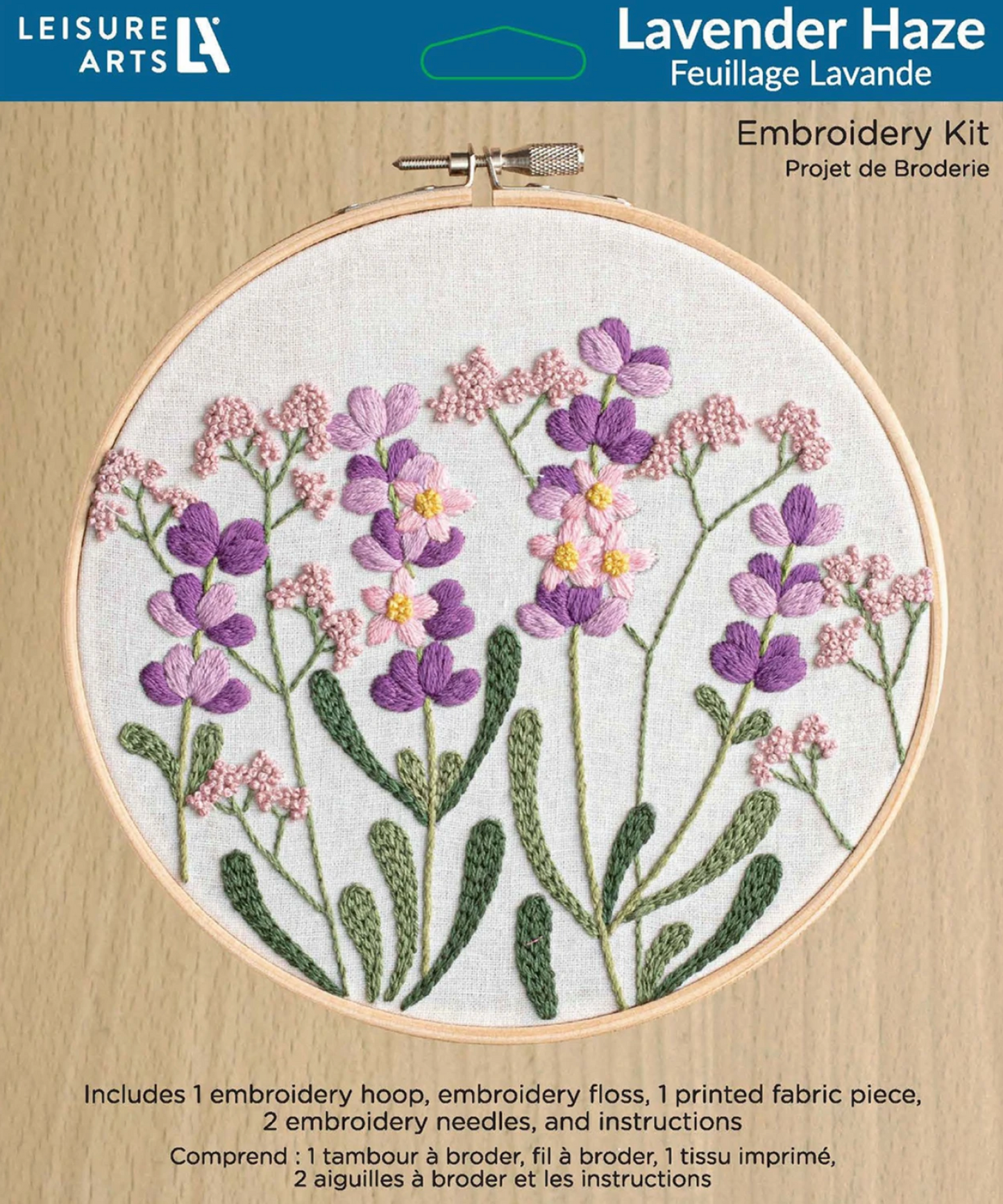 Lavender Haze 6" Embroidery Kit