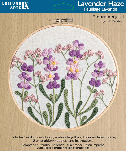 Lavender Haze 6" Embroidery Kit