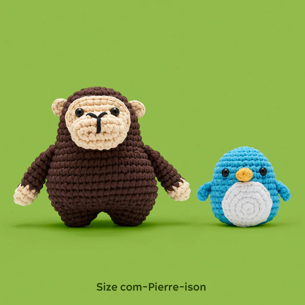 Coco The Ape - The Woobles Crochet Kit