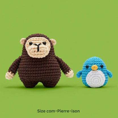 Coco The Ape - The Woobles Crochet Kit