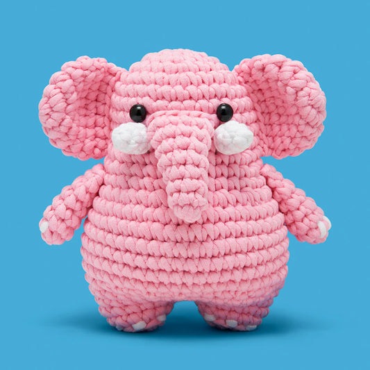 Lulu the Elephant - The Woobles Crochet Kit