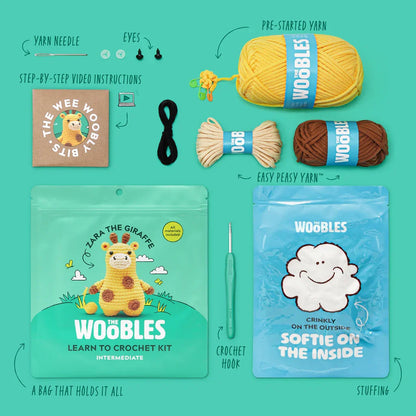 Zara the Giraffe - The Woobles Crochet Kit