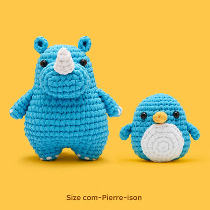 Willis The Rhino - The Woobles Crochet Kit