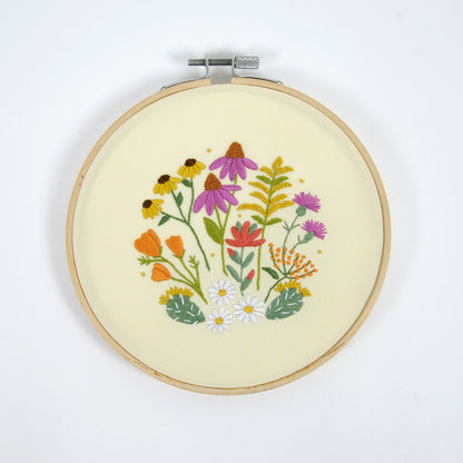DMC Mediterranean Garden Embroidery Kit