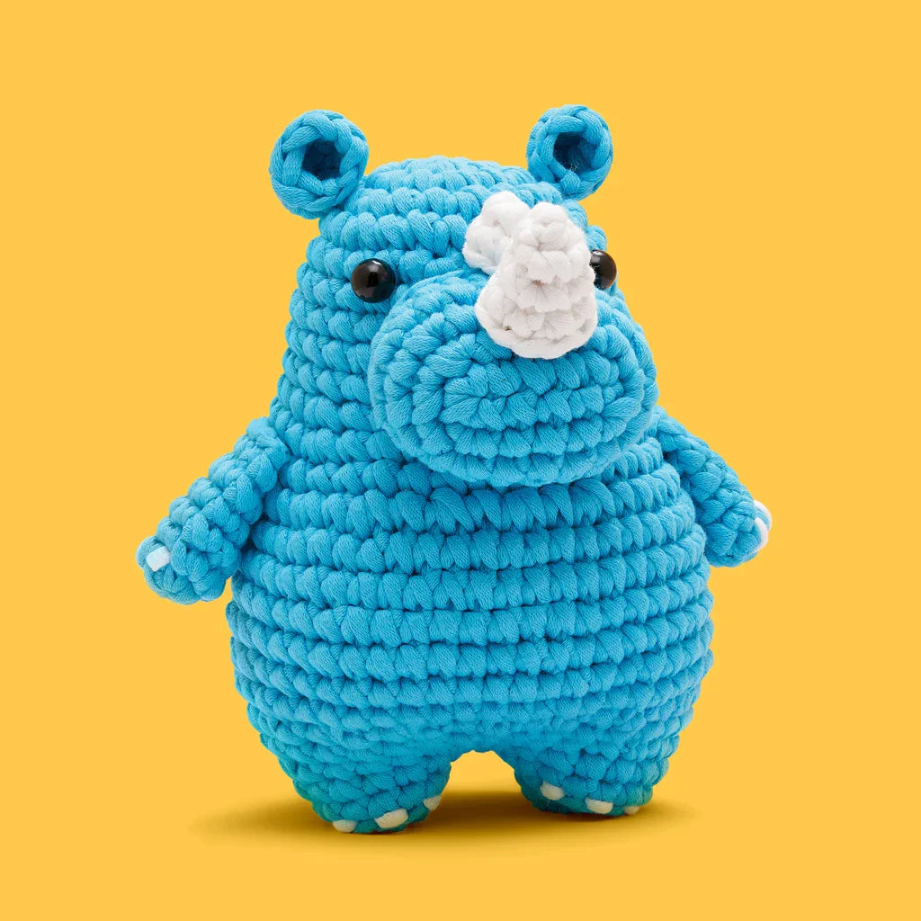 Willis The Rhino - The Woobles Crochet Kit