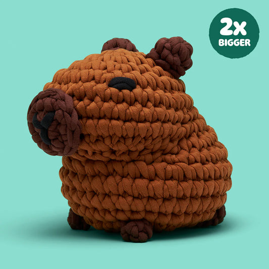 Hugh the Capybara - The Woobles Crochet Kit