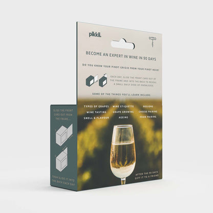 Become An Expert In Wine In 90 Days Slide Box | Wine Gift