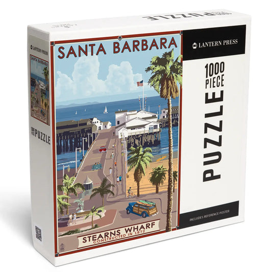 Stearns Wharf Santa Barbara 1000 Jigsaw Puzzle