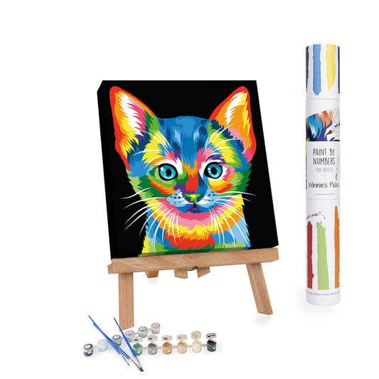 Colorful Kitten