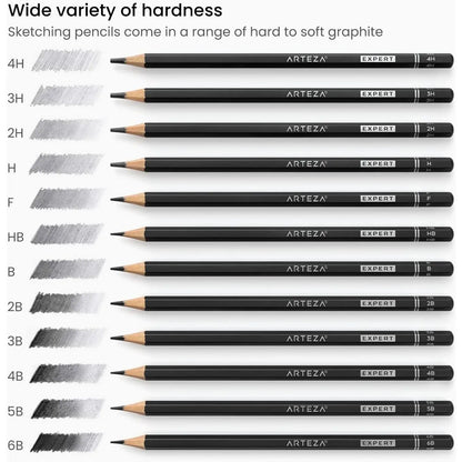 Drawing Pencils 12 pc - Arteza