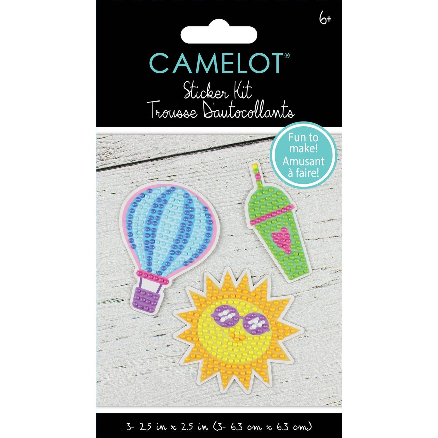 Summer Time Diamond Painting Sticker Kit