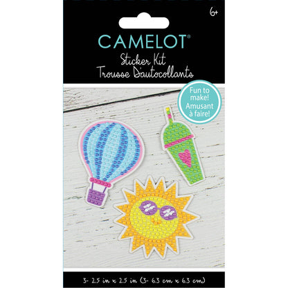 Summer Time Diamond Painting Sticker Kit