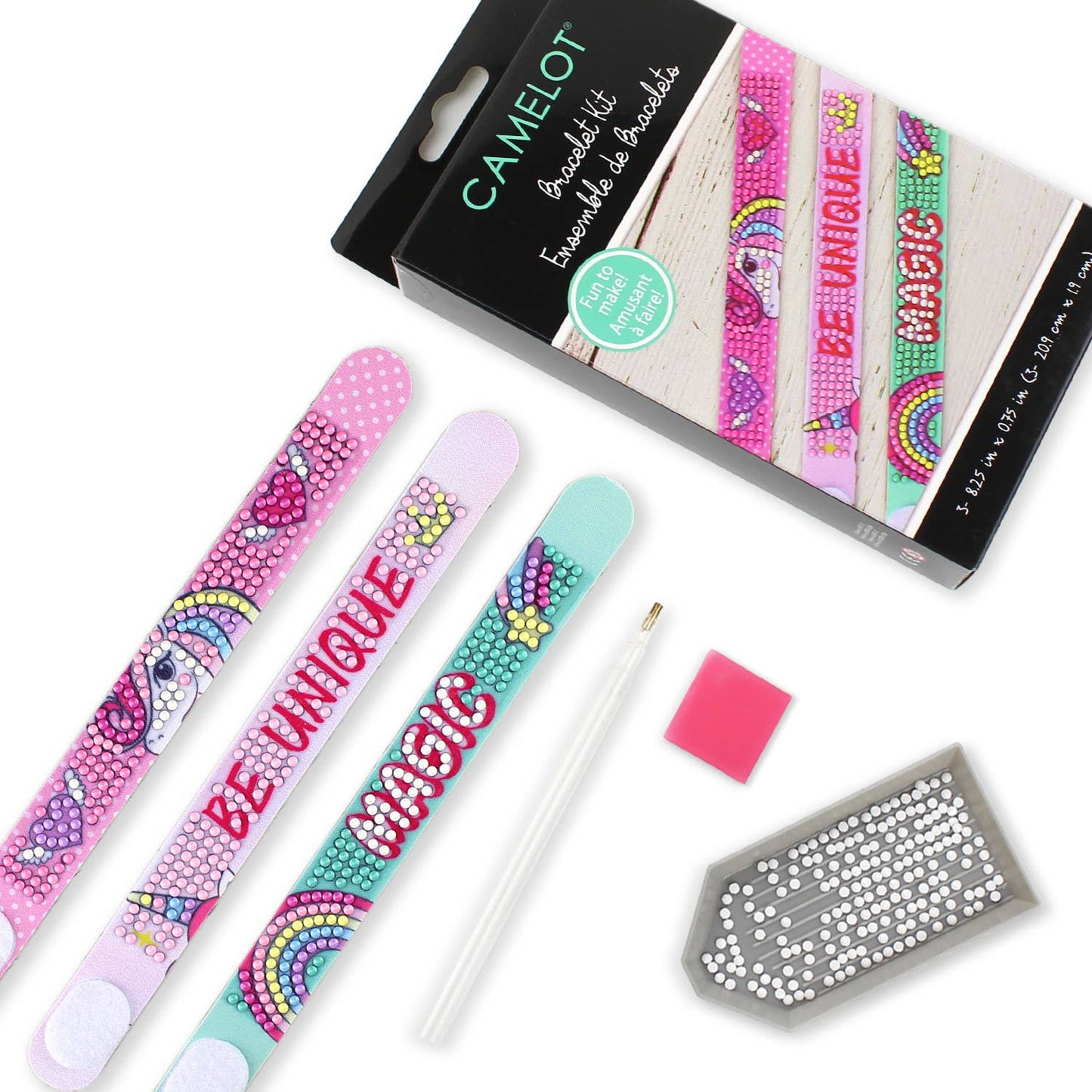 Magical Unicorn Diamond Painting Bracelet Kit