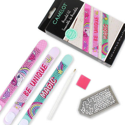Magical Unicorn Diamond Painting Bracelet Kit