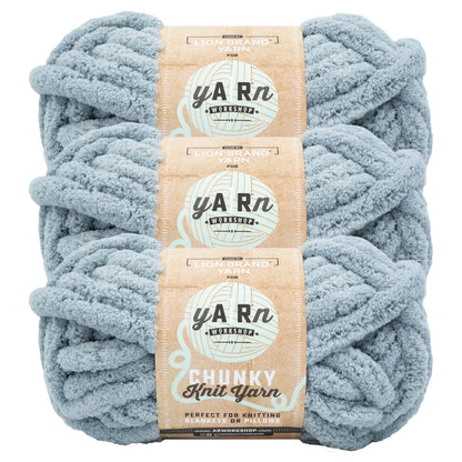 Lion Brand Yarn AR Workshop Chunky Knit 3 Pack: Heather