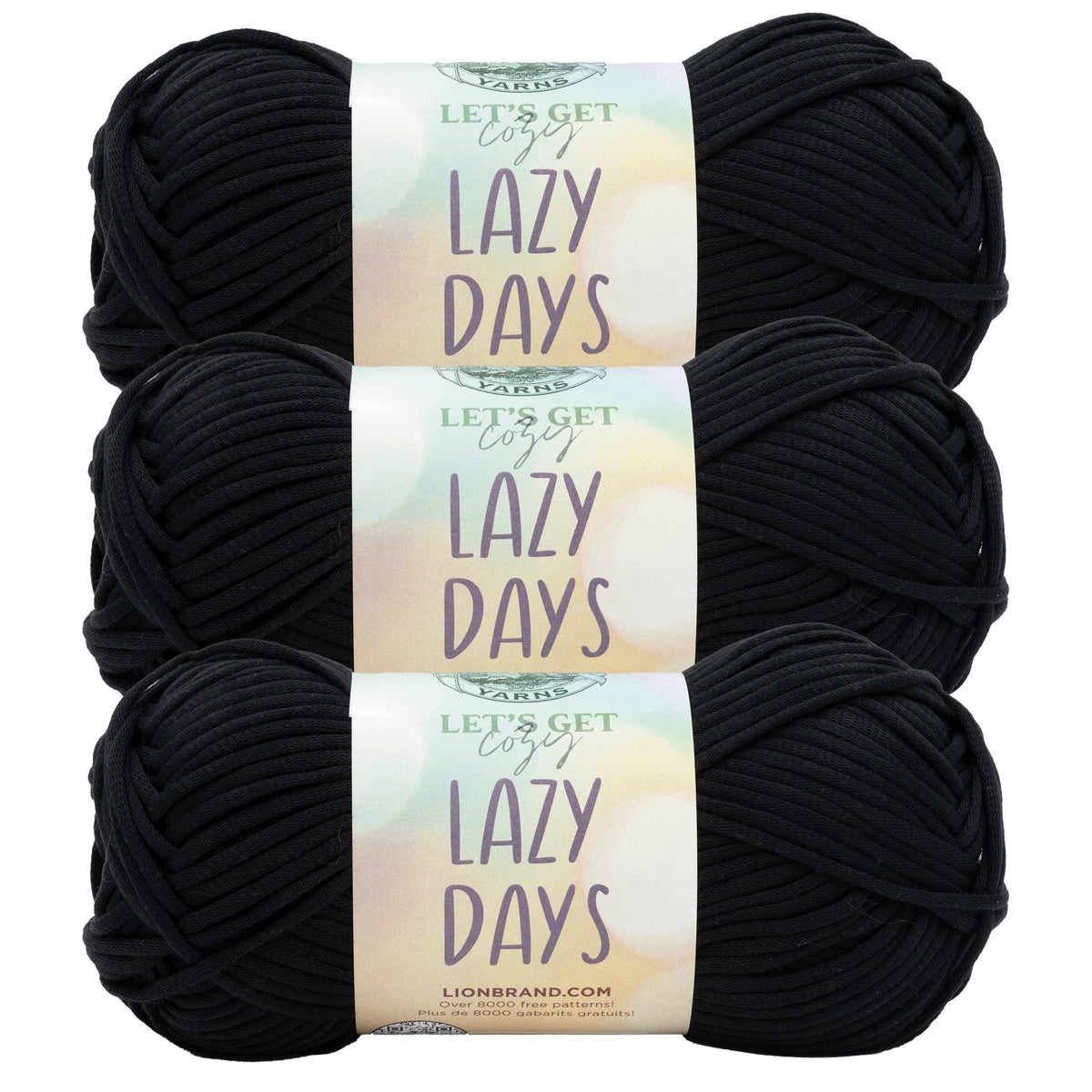 Lion Brand Yarn Lazy Days: Clay