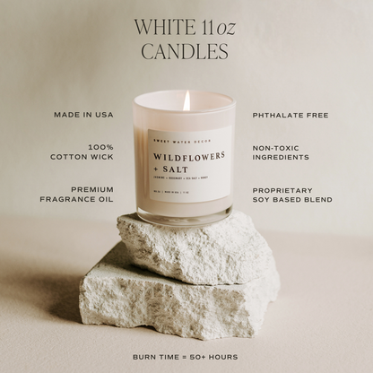 Sweet Water Decor - Fresh Apple Blossom 11 oz Soy Candle