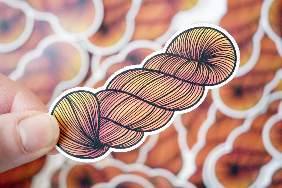 Yarn Skein Sticker
