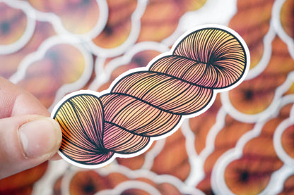 Yarn Skein Sticker