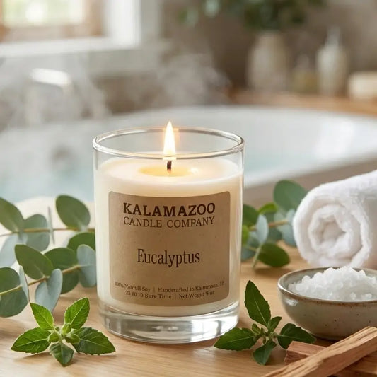 Eucalyptus Candle 10oz-Kalamazoo