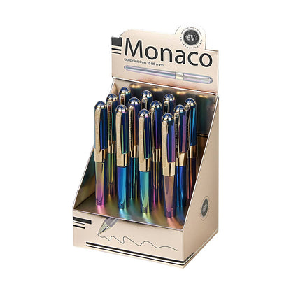 Monaco - Pearlescent Blue Ballpoint Pen