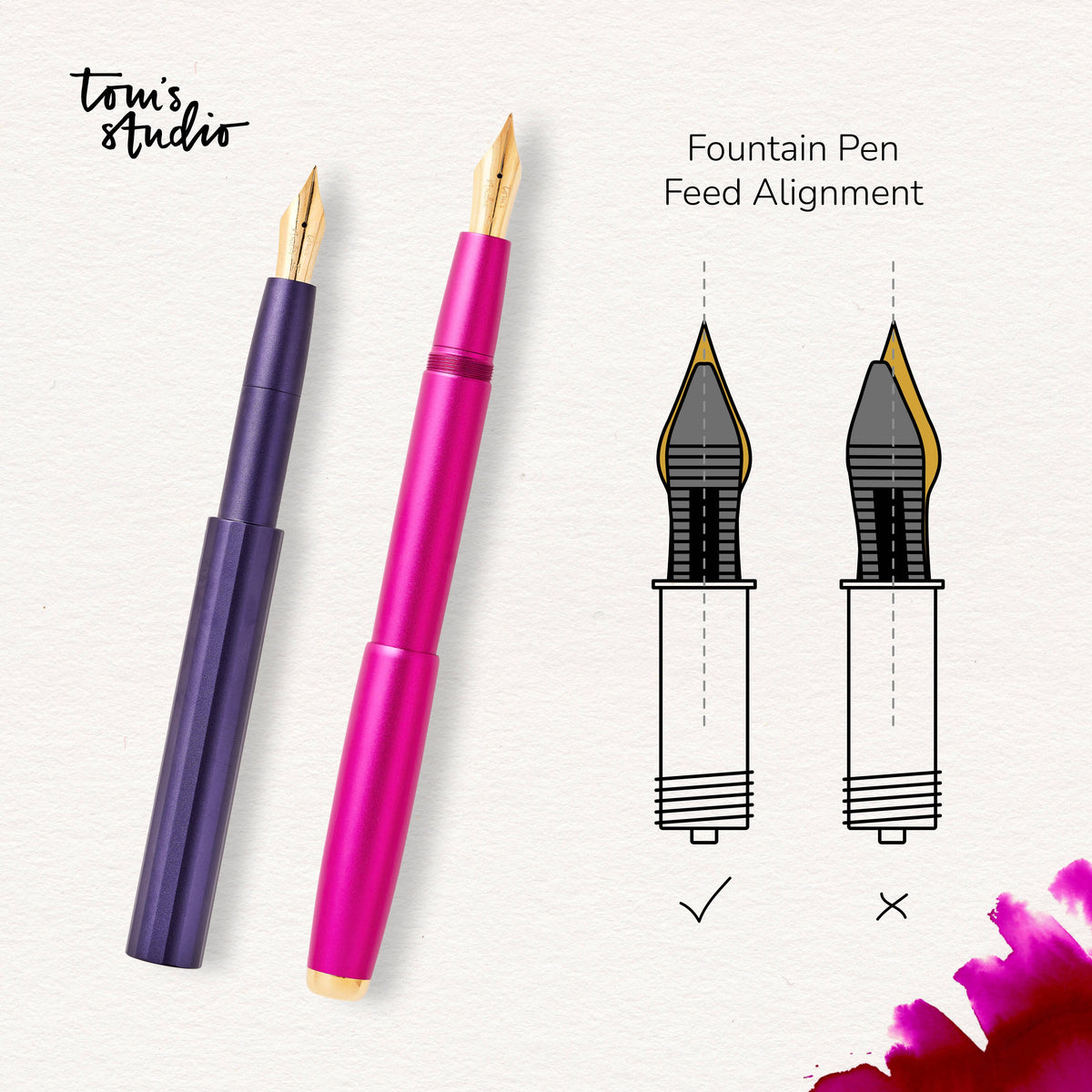 The Studio Fountain Pen: Ivy / Fine