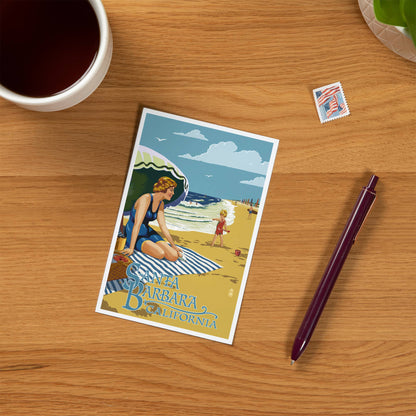 Santa Barbara Postcards - Beach Picnic