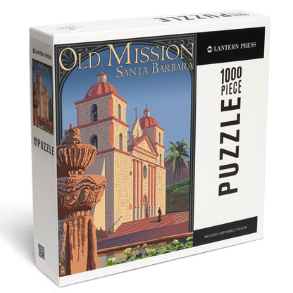 Old Mission Santa Barbara 1000 Piece Puzzle