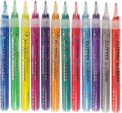 Studio Series Glitter Markers (Set of 12)