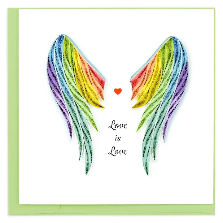 Love is Love Quilling Card