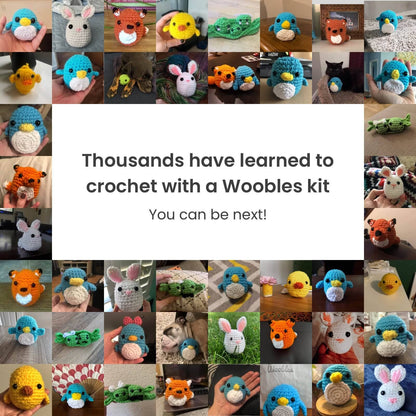 Fred the Dinosaur - The Woobles Crochet Kit