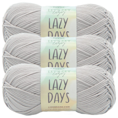 Lion Brand Yarn Lazy Days: Peachy Pink