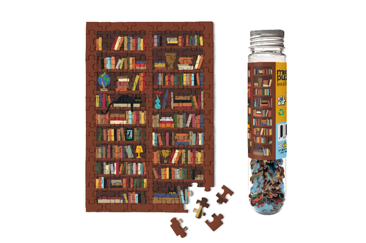 Micro Puzzles - Bookcase - Jigsaw Puzzle