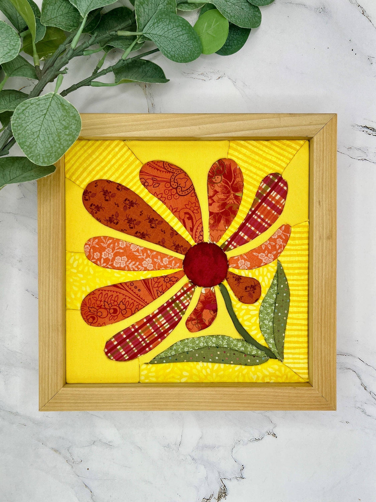 Flower Kinusaiga No Sew Quilting Craft Kit for Beg