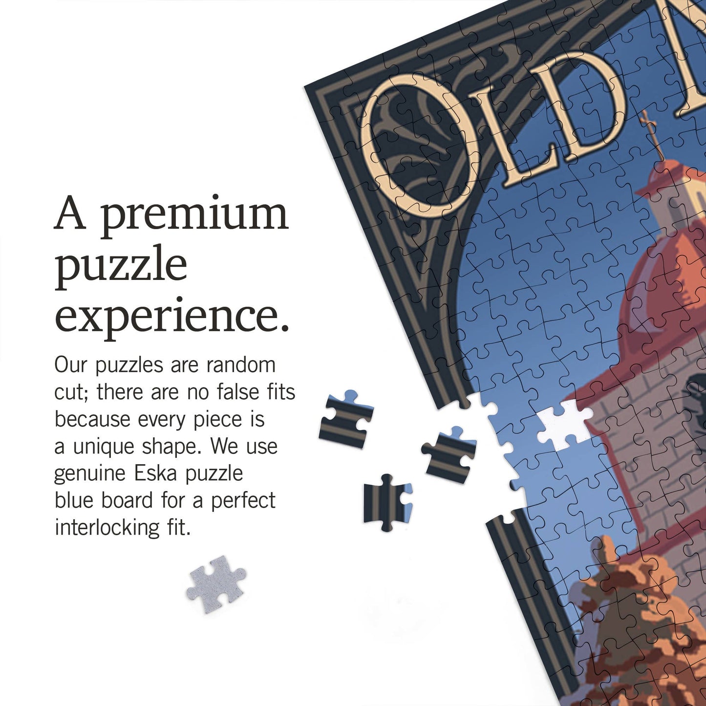 Old Mission Santa Barbara 1000 Piece Puzzle