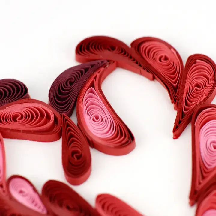 A Toast To Love Quilling Card