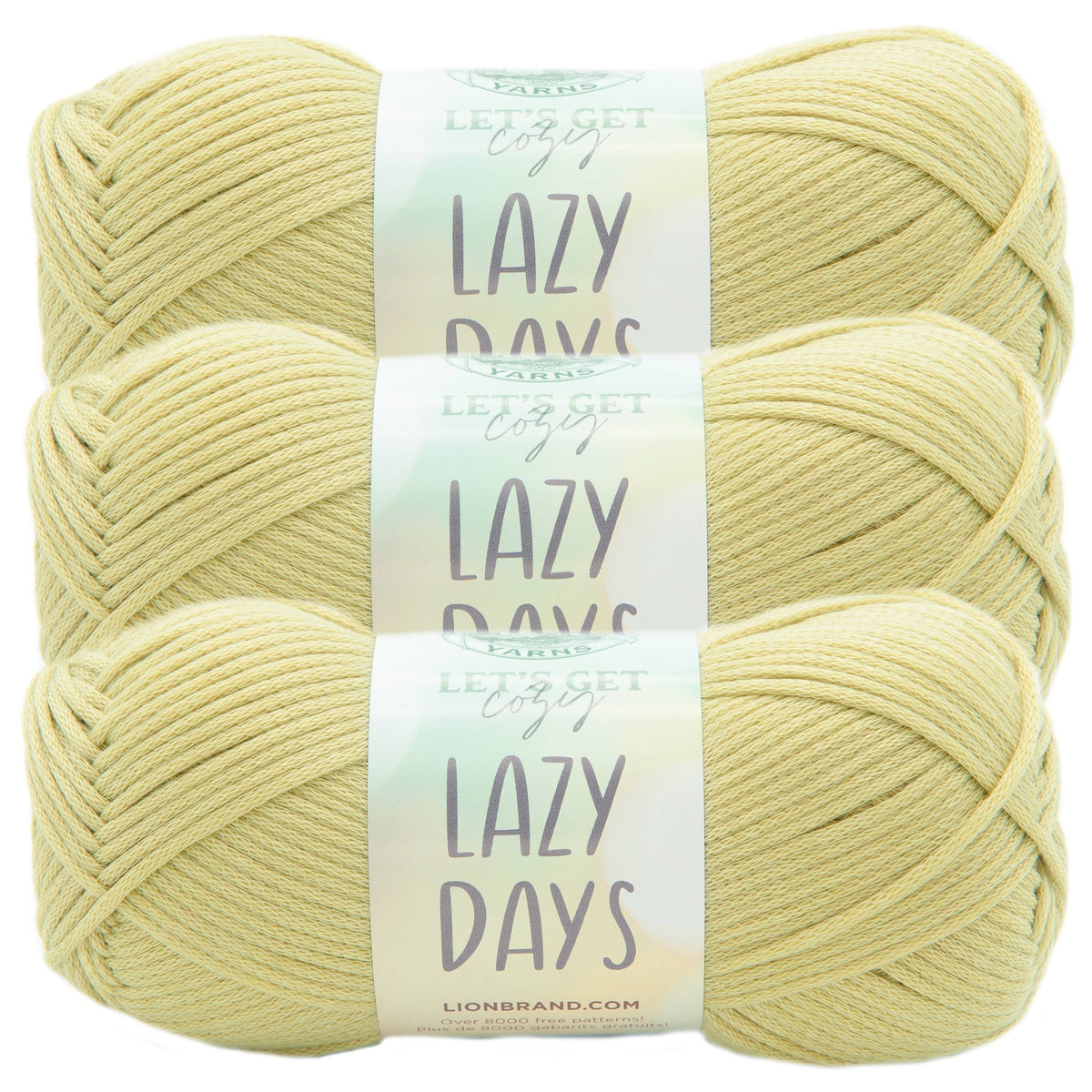 Lion Brand Yarn Lazy Pack: Bluebell