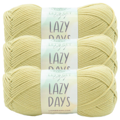 Lion Brand Yarn Lazy Days: Taupe