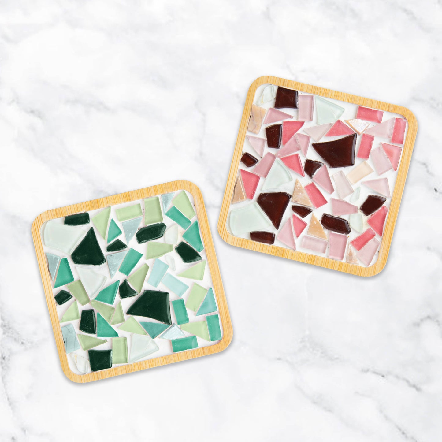 DIY MOSAIC COASTERS