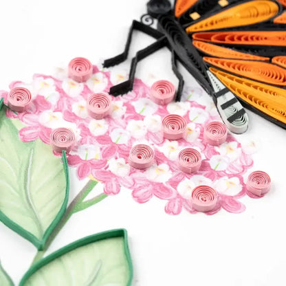 Monarch Butterfly Quilling Card