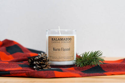 Warm Flannel Candle 10oz - Kalamazoo