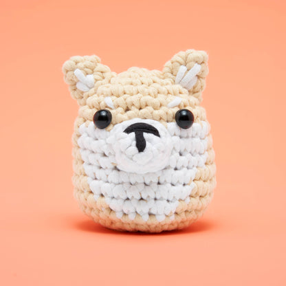 Toast the Shiba Inu - The Woobles Crochet Kit (Beginner)