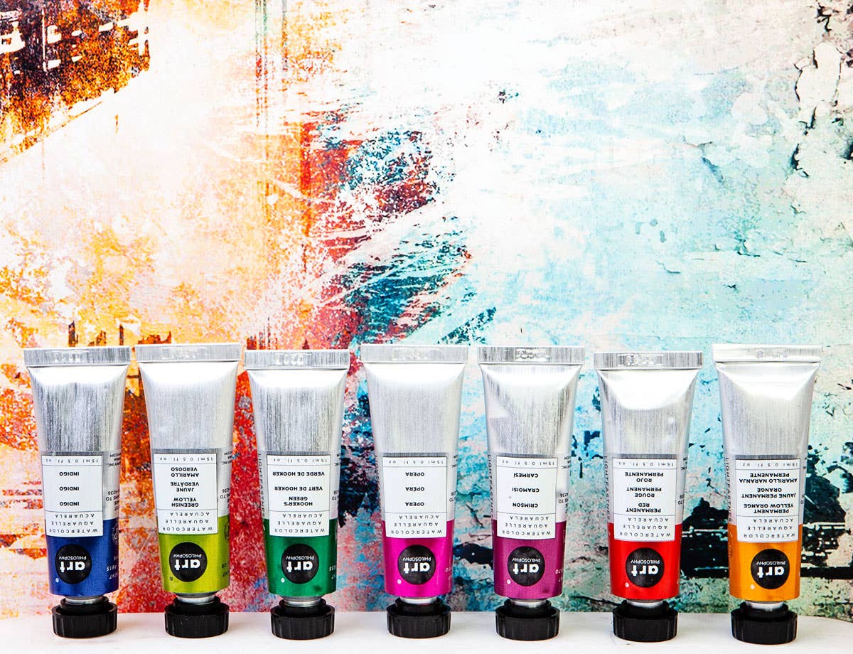 Art Philosophy® Watercolor Tubes Indigo 15 ml series #1