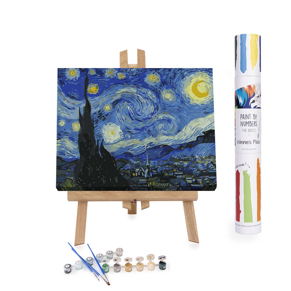 Starry Night, by Vincent van Gogh