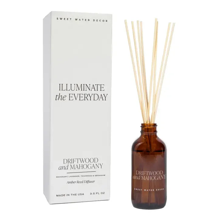Driftwood and Mahogany Reed Diffuser