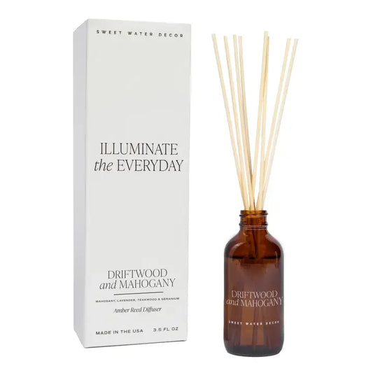 Driftwood and Mahogany Reed Diffuser